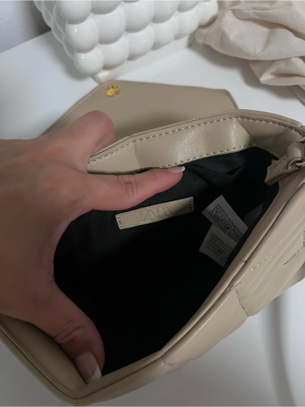 Zara chic quilted